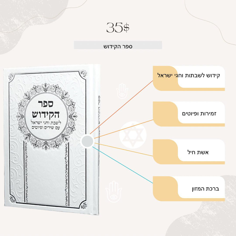 
                  
                    Kiddush Book for Shabbat and Holidays
                  
                